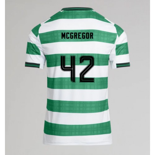 Stroje piłkarskie Celtic Callum McGregor #42 Koszulka Podstawowej 2025-26 Krótki Rękaw